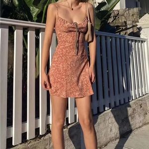 PEIRAN Satiny Mini Dress